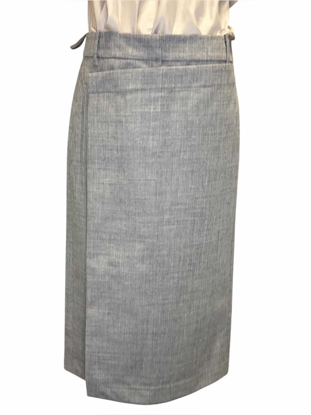 Tibi Techy Bonded Wool Wrap Skirt, New, MSPR $775